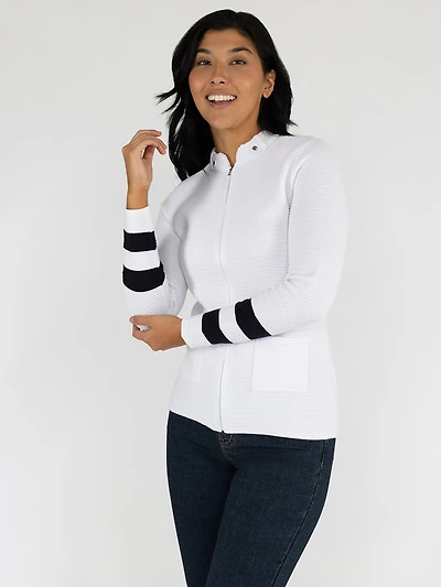 Knit cardigan