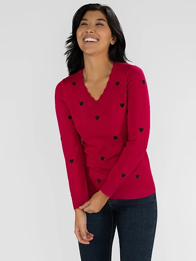 Long-sleeve sweater