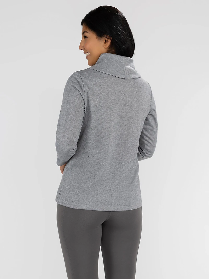 Semi-fitted knit tunic