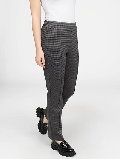 Straight semi-fitted pull-on pant - Petite