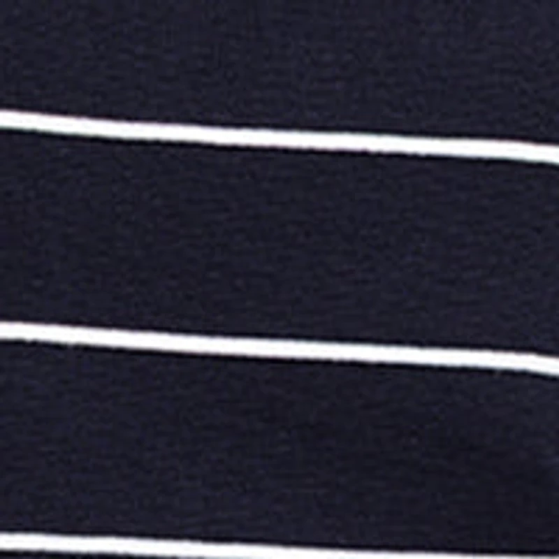 3/4-sleeve semi-fitted pullover sweater