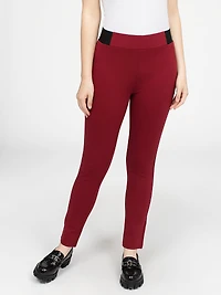 Pantalon étroit ajusté à la cheville enfiler