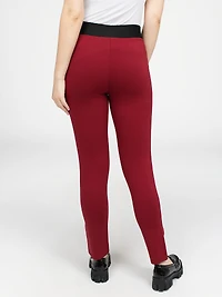 Pantalon étroit ajusté à la cheville enfiler