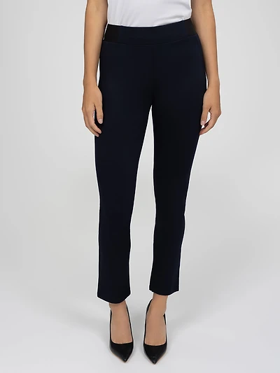 Pantalon étroit ajusté à la cheville enfiler