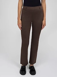 Pantalon droit semi-ajusté à enfiler - Petite