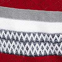 3/4-sleeve semi-fitted pullover sweater