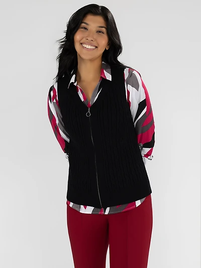 Sleeveless vest
