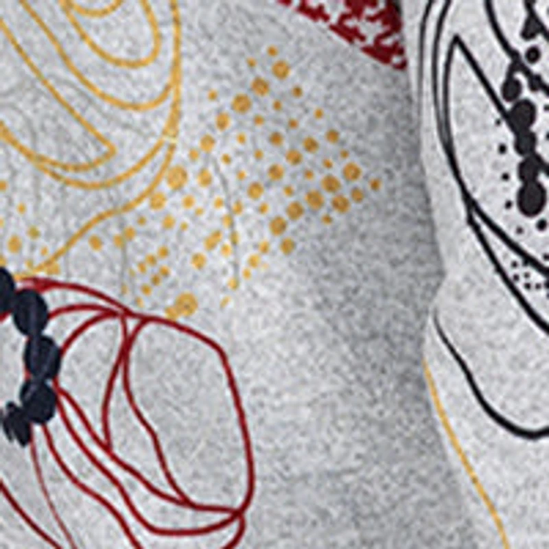 3/4-sleeve semi-fitted t-shirt