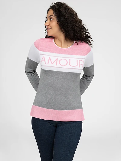Long-sleeve sweater