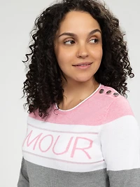 Long-sleeve sweater
