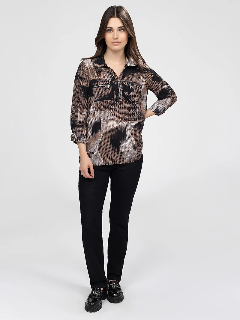 Blouse à manches longues