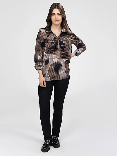 Blouse à manches longues