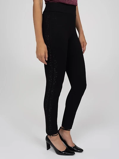 Pantalon étroit ajusté à la cheville enfiler