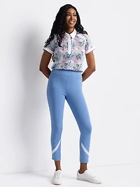 Fitted yoga capri