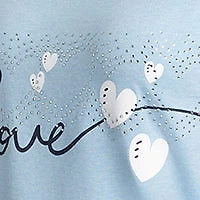 T-shirt semi-ajusté à manches courtes