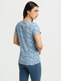 T-shirt semi-ajusté à manches courtes