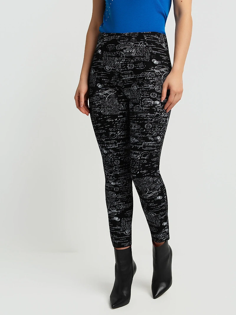 Pantalon semi-ajusté à enfiler