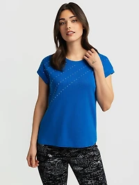 T-shirt ample à manches courtes