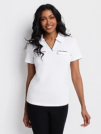 T-shirt semi-ajusté à manches courtes