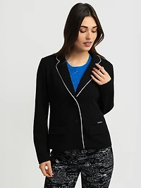 Knit semi-fitted vest