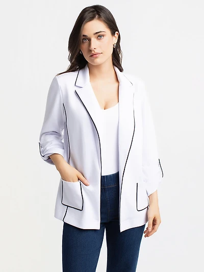 Veste semi-ajustée en tricot