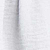 3/4-sleeve loose blouse with buttons