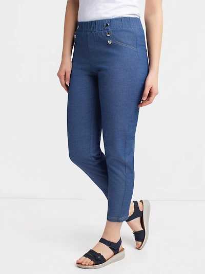 Pantalon confortable ajusté