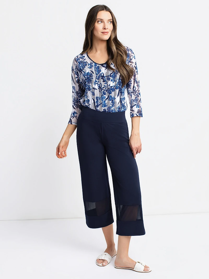 Capri évasé à enfiler