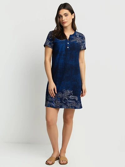 Robe midi ligne A en tricot