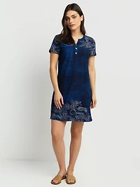 Robe midi ligne A en tricot