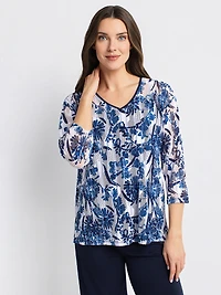 T-shirt ample à manches courtes