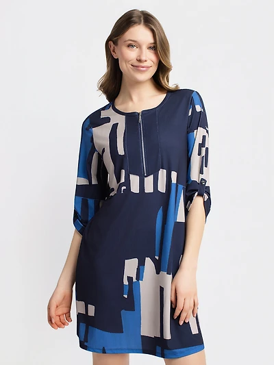 Robe midi en tricot