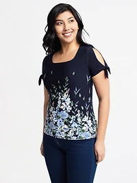 T-shirt semi-ajusté à manches courtes