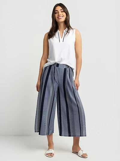 Capri évasé à enfiler