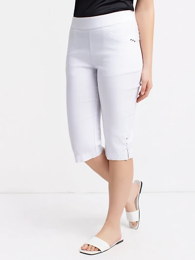 Capri droit semi-ajusté à enfiler