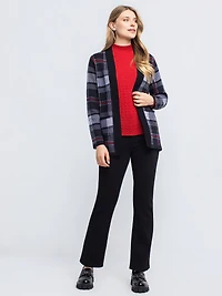 Cardigan en tricot ouvert