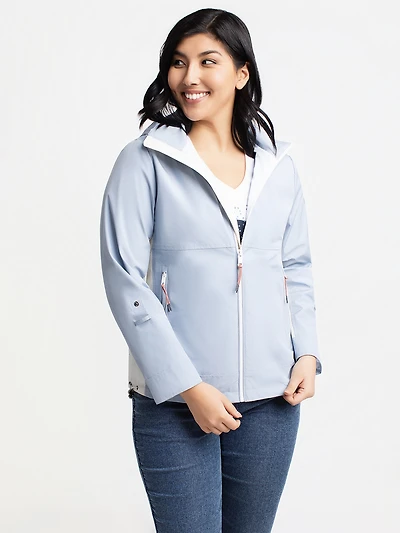 Manteau court semi-ajusté