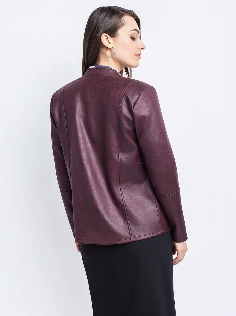 Veste semi-ajustée à boutons
