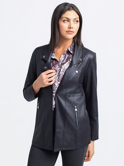 Veste courte semi-ajustée
