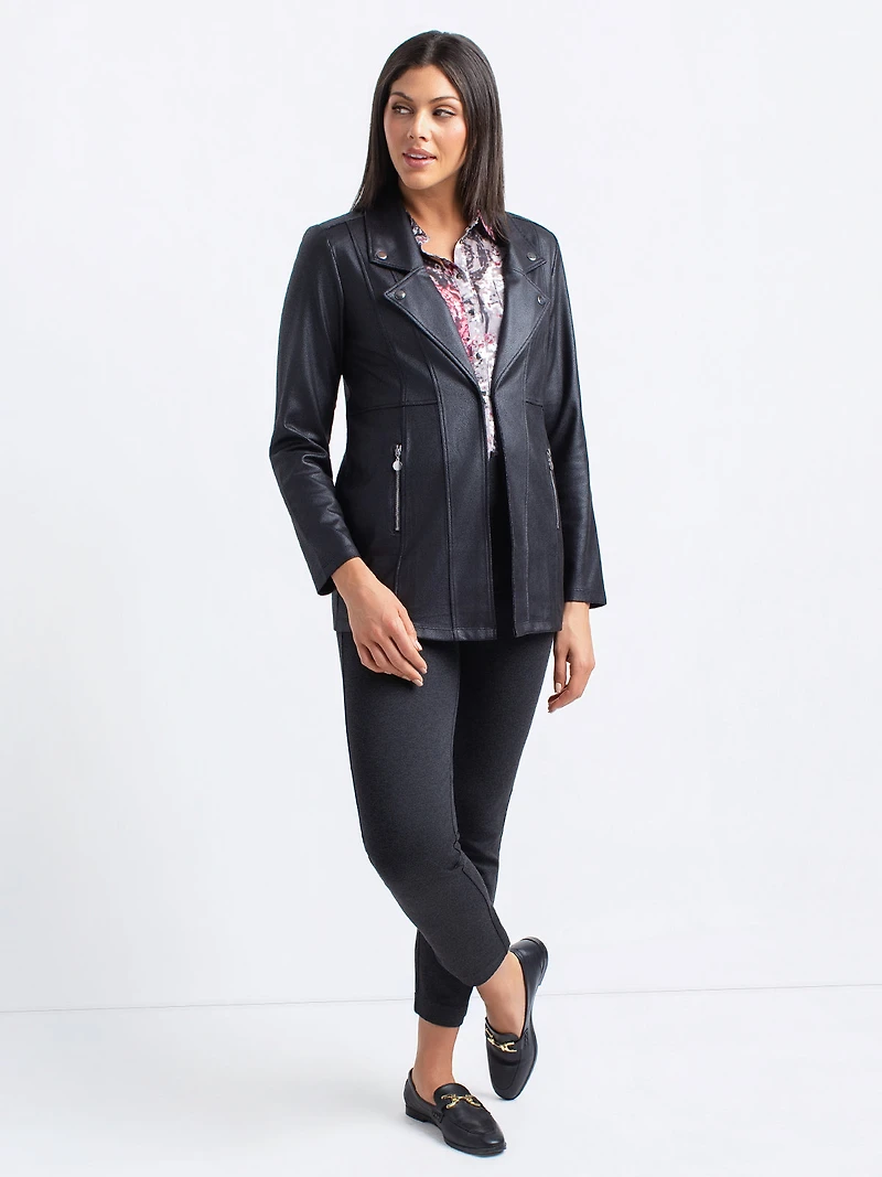 Veste courte semi-ajustée