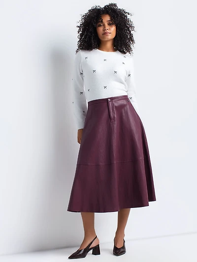 Jupe midi ligne A