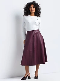 Jupe midi ligne A