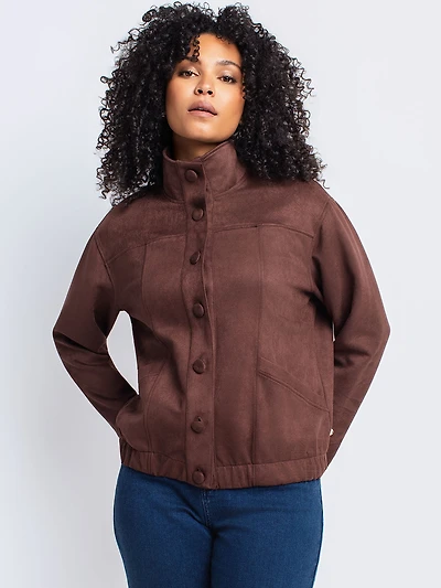Veste écourtée ajustée