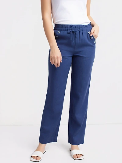 Pantalon ample décontracté