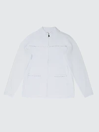 Long-sleeve sweater cardigan