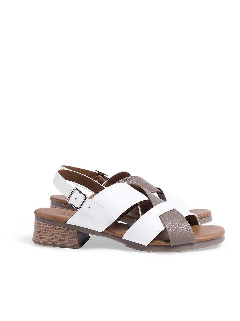 Heeled sandals