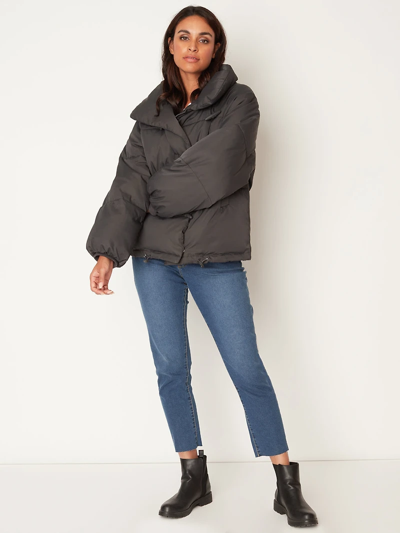 Loose puffer jacket