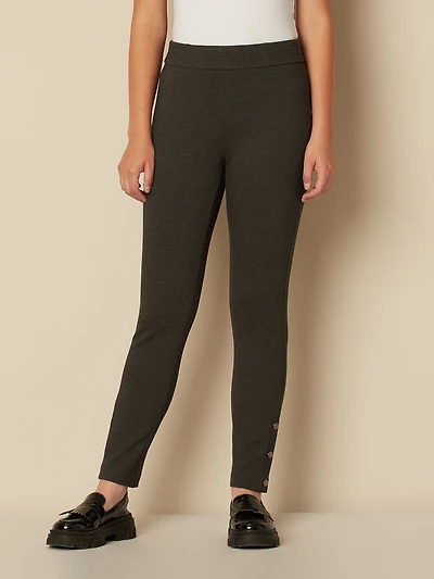 Pantalon droit à enfiler - Petite