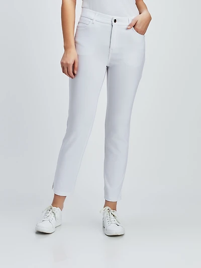 Pantalon droit semi-ajusté à la cheville