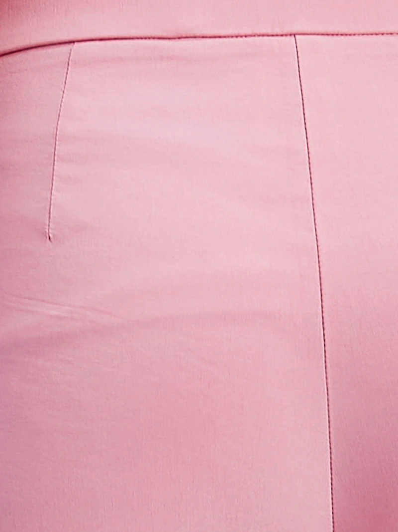 Skinny fitted pull-on capri